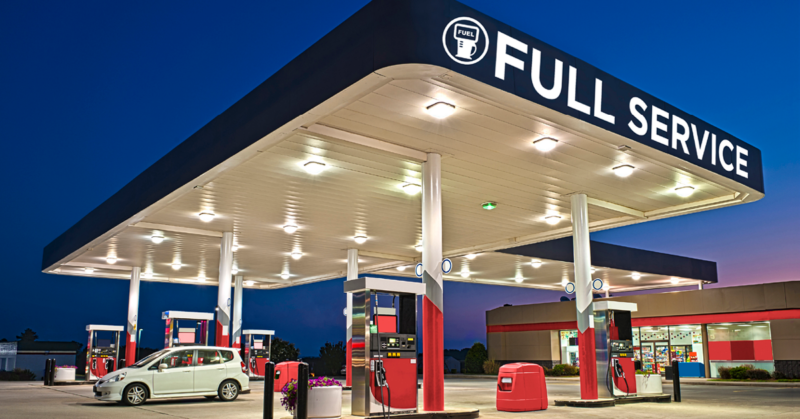FUEL Marketing full-service gas station